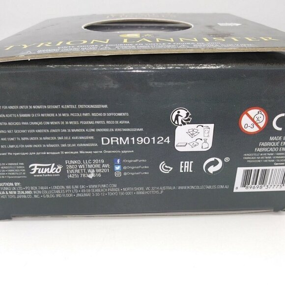 Funko POP HBO 2019 Tyrion Lannister Game of Thrones Open Box DRM190124 5 Star - Picture 9 of 10